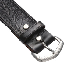 Load image into Gallery viewer, Brilliantly Jeweled Belt "Alternating Square and Diamond" (CODINA LEATHER x LAWFORD CLOTHING)