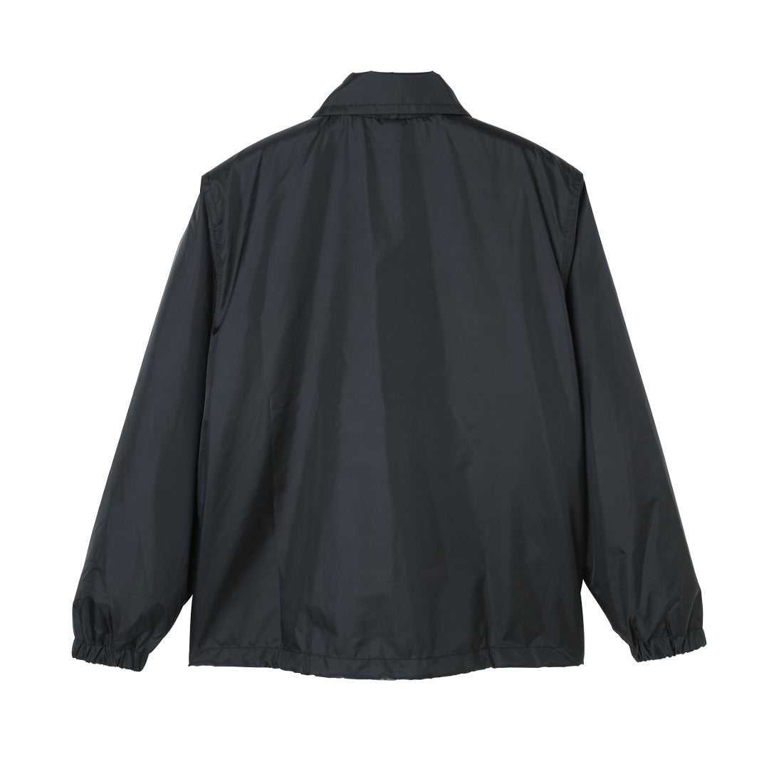 Flannel lined windbreaker top