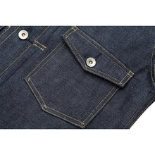画像をギャラリービューアに読み込む, Lot.203 One Pocket Denim Jacket "Non Wash" (Restock on November)