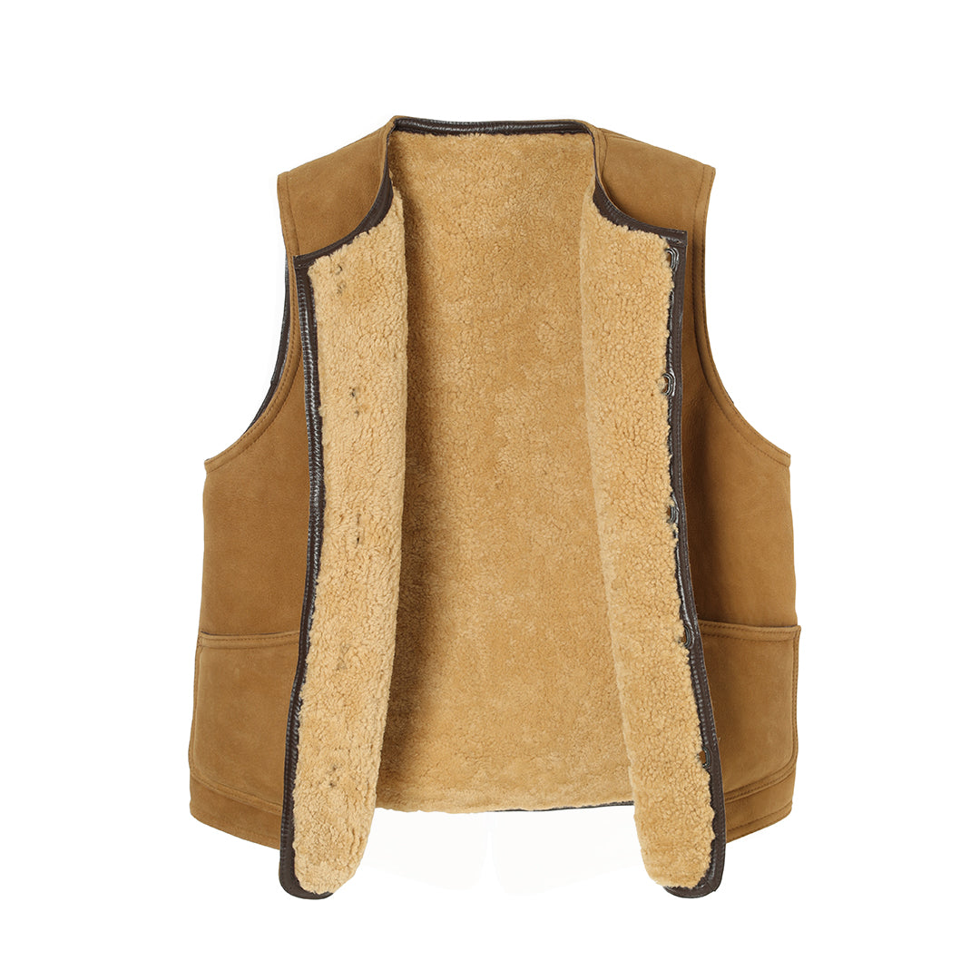 Lot.411 Sheepskin Vest (Pre Order Only) – LAWFORD CLOTHING
