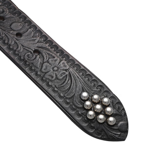 Brilliantly Jeweled Belt "Alternating Square and Diamond" (CODINA LEATHER x LAWFORD CLOTHING) Delivery on August