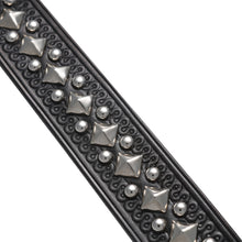 Load image into Gallery viewer, Brilliantly Jeweled Belt &quot;Diamondback&quot; (CODINA LEATHER x LAWFORD CLOTHING) Delivery on August
