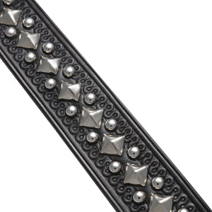 Brilliantly Jeweled Belt "Diamondback" (CODINA LEATHER x LAWFORD CLOTHING)