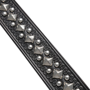 Brilliantly Jeweled Belt "Diamondback" (CODINA LEATHER x LAWFORD CLOTHING) Delivery on August