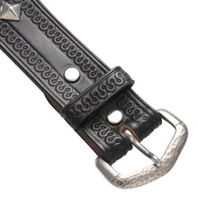 Load image into Gallery viewer, Brilliantly Jeweled Belt &quot;Diamondback&quot; (CODINA LEATHER x LAWFORD CLOTHING) Delivery on August
