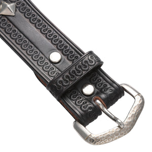 Brilliantly Jeweled Belt "Diamondback" (CODINA LEATHER x LAWFORD CLOTHING) Delivery on August