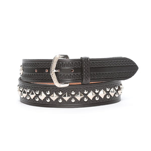 Brilliantly Jeweled Belt "Diamondback" (CODINA LEATHER x LAWFORD CLOTHING) Delivery on August