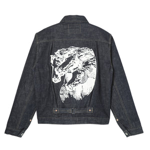 Jean Laumet x Lawford Lot.203 One Pocket Denim Jacket w/Three Horses Embroidery (Talking order 7/27-8/14)