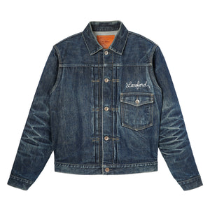 Jean Laumet x Lawford Lot.203 One Pocket Denim Jacket w/Three Horses Embroidery (Talking order 7/27-8/14)