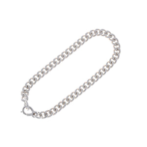 Flat Curve Links Chain Bracelet