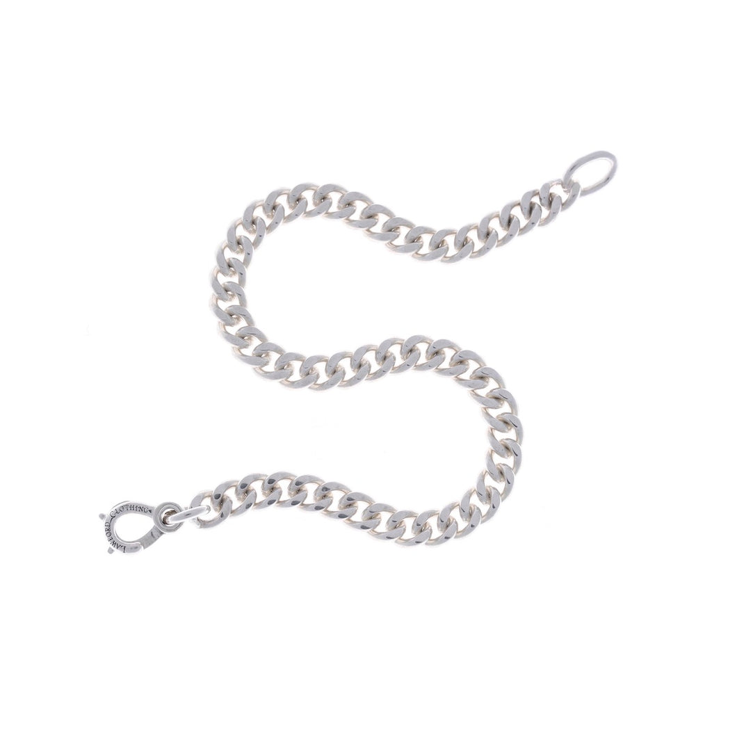 Flat Curve Links Chain Bracelet
