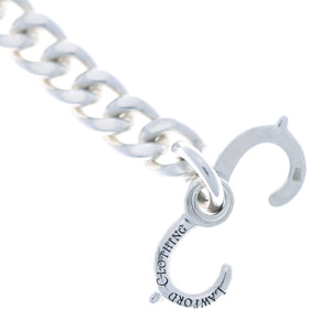 Flat Curve Links Chain Bracelet