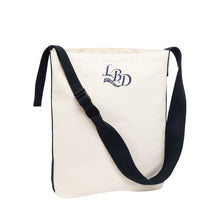 Load image into Gallery viewer, Utility Shoulder Bag Navy Strap
