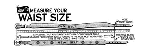 Dress Belt "Bulls Eye Tuck & Roll"(CODINA LEATHER x LAWFORD CLOTHING)